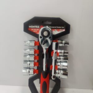 Socket Set Montez 12Pcs 6PT